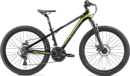Bikestar MTB Sport 21speed 24inch zwart/geel