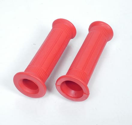 paar rode handvatten lusito mini targa road voor bromfiets bromfiets mbk