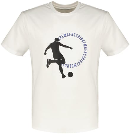 Bikkembergs Bmt0709 T-shirt Met Korte Mouwen Wit S Man