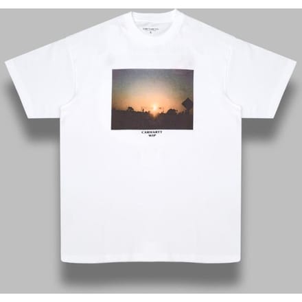 Carhartt S/s Warm Views T-shirt Loose Wit