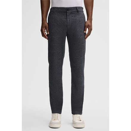 Chino Tius, blauw/grijs met patroon