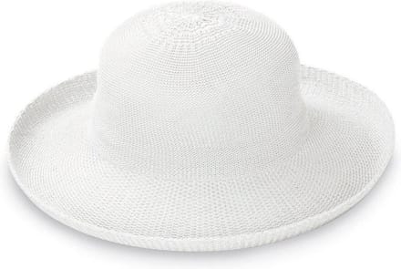 Breton – Strandhoed Dames UV Werend Verstelbaar - Maat: M-L: 58 cm - Wit