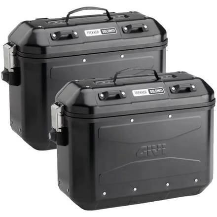 Paar motorkoffers Givi dolomite 36l