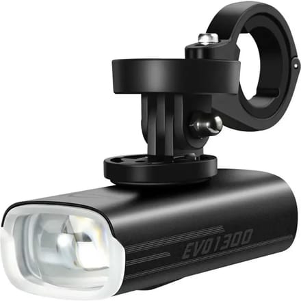 Magicshine Evo 1300 USB Fiets Voorlamp + Afstandsbediening en Garmin Mount