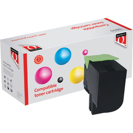 Tonercartridge Quantore alternatief tbv Lexmark 80C2XK0 zwart