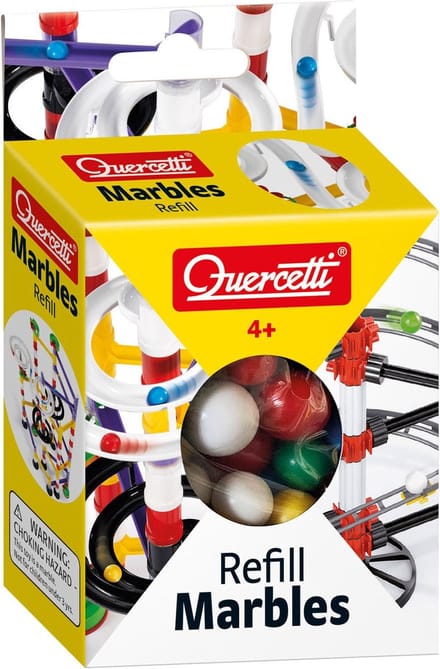 Quercetti Aanvuldoos Knikkers Mixed 60-delig
