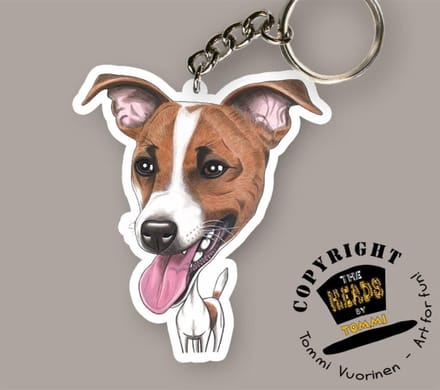 Sleutelhanger Hond Parson Russel Terrier