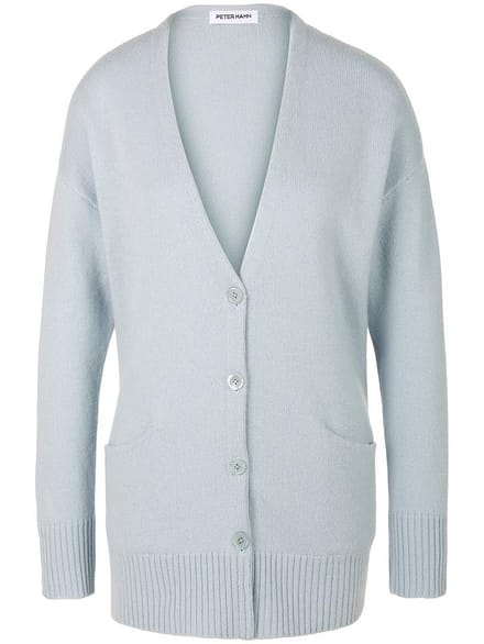 Vest lange mouwen Van Peter Hahn blauw