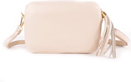 Giuliano schoudertas Mila - Beige - Made in Italy