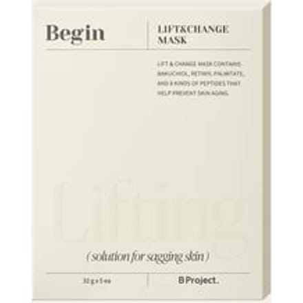 B Project - Begin Lift & Change Mask Set 32g x 5 sheets