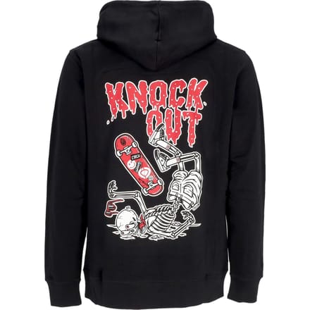 Hoodie Man Knock Out Hoodie Black
