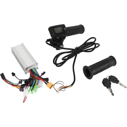 Contrôleur 36V 48V 500W pour Trottinette Électrique 805 Ensemble Panneau Accélérateur Plein Tournant Kit de Conversion Vélo Électrique black