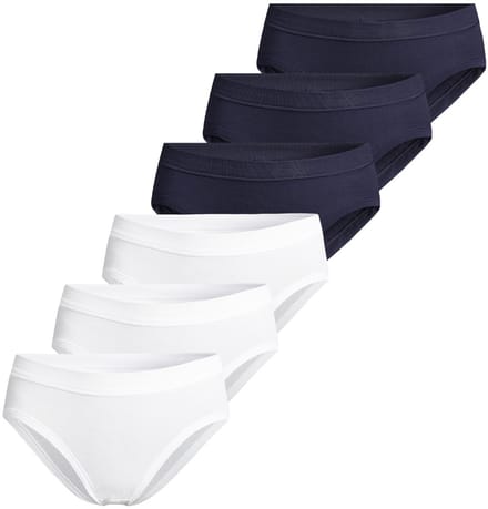Conta Dames hipster slip 6 pack Feinripp