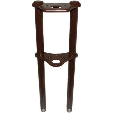 Corps de fourche té supérieur P2R pour mobylette MBK 50 88 marron Neuf