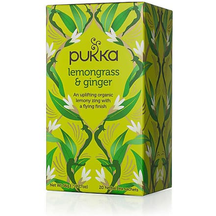 Pukka Lemongrass & Ginger Bio Thee 20 zakjes
