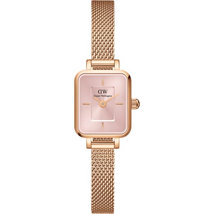 Daniel Wellington DW Watch Quadro Mini Melrose Blush 15.4x18.2mm Rose Gold