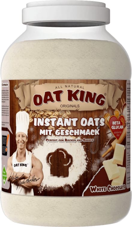 LSP Oat King Instant Flavoured Oats (4000g) White Chocolate - Functionele voeding - Supervoeding