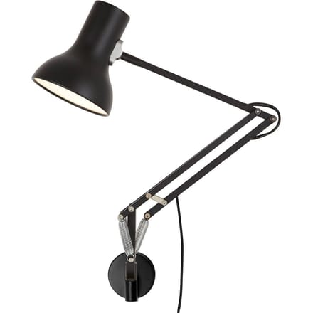 Anglepoise Type 75 Minilamp M. Muurbevestiging Gitzwart