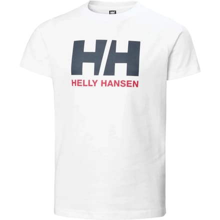Helly Hansen Logo T-shirt Met Korte Mouwen Wit 12 Years Jongen