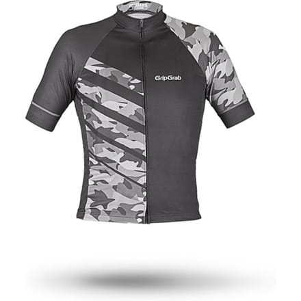 GripGrab - Maat XXS - Race Jersey Men's Fietsshirt - Grijs Camo