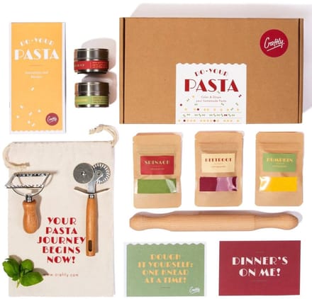 DIY Pasta Kit - Maak je eigen heerlijke en kleurrijke pasta - Craftly