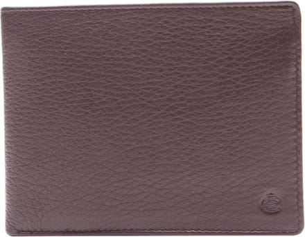 Esquire Leren Kaarthoes Deer Cardholder Brown Donkerbruin