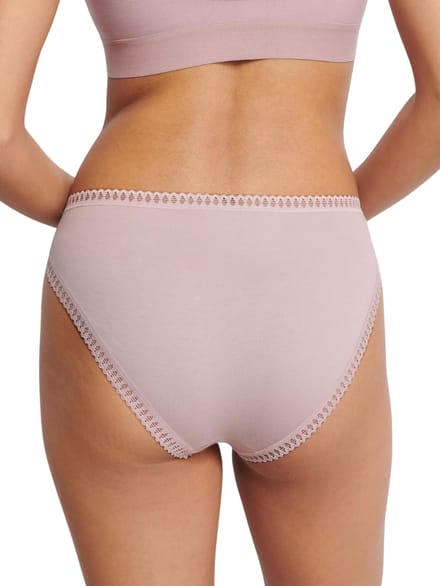 Sloggi Women GO Crush High leg (3-pack) - dames slip - lichtroze - mauve - print