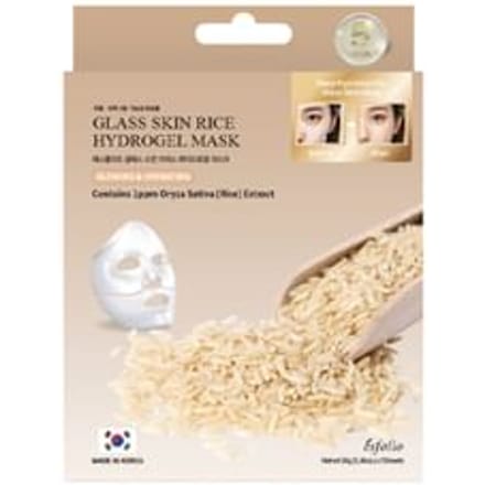 esfolio - Glass Skin Rice Hydrogel Mask Set 2026 Version - 30g x 5 Sheets