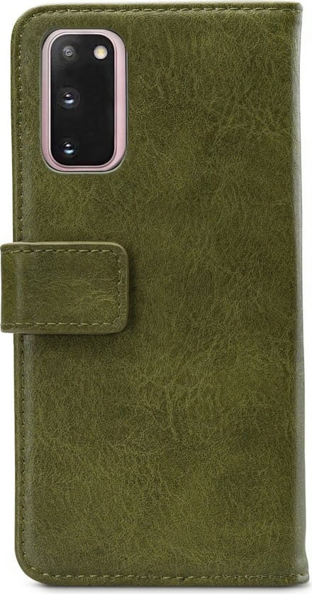 Mobilize - Samsung Galaxy S20 Hoesje - Elite Gelly Wallet Book Case Groen