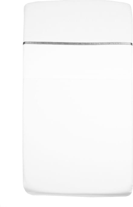Briljant Baby - Ledikantlaken met Satijnen Bies - Grijs - 100 x 150 cm