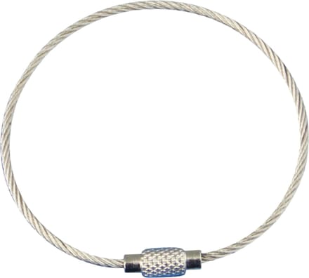 CombiCraft Staaldraad ring met schroefsluiting 15 cm - per 5 stuks