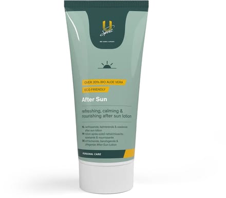 U-Sport After Sun Lotion - 100ml - Met 30% Aloë Vera, Sheaboter & Vitamine E - Kalmerend & Verkoelend