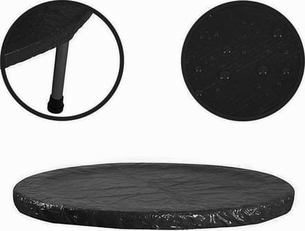 Afdekhoes trampoline - regenhoes - zwart - Ø 244 cm
