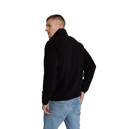 Mountain Warehouse Heren Stockholm Full Zip Fleecejack (Jet Zwart)