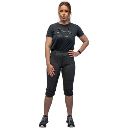 Ice Peak Beattie Capri Wandelshort Dames Antraciet XL/42