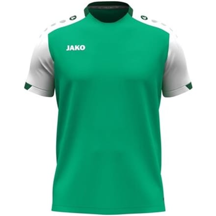 Jako Dynamic T-Shirt Kinderen - Groen / Wit / Donkergroen | Maat: 164