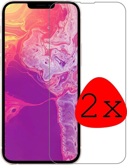 Screenprotector - 2 Stuks Geschikt voor Apple iPhone 13 - Volledige Dekking - Beschermglas - Gehard Glas - Tempered Glass - Screen Protector