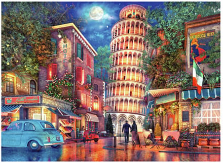 Ravensburger puzzel Pisa legpuzzel - 500 stukjes - landschap.