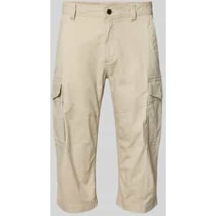 relaxed fit cargoshorts van katoenmix