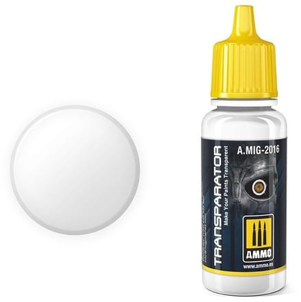 AMMO by Mig Jimenez Hobbyverf Acrylverf - MIG 2016 Transparator - Acryl Verf flesje - 17 ml