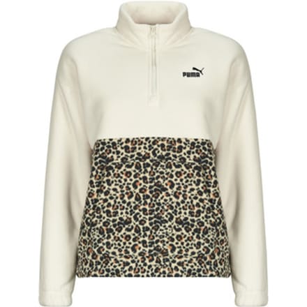PUMA ESS GRAPHIC Animal Relaxed Half-Zip Crew Dames Trui - Alpine Snow