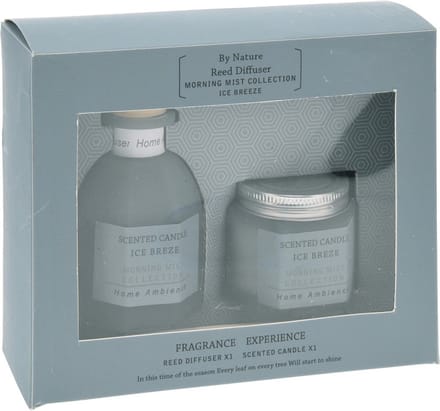 Geurset - geurglas - geurstokjes - geurkaarsen geschenkset - geschenkset