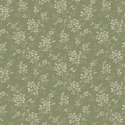 Boråstapeter Vliesbehang 1182 - Woodland - Klassiek Groen - 53cm x 10.05m