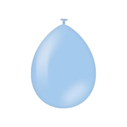 Balloons 10 pcs. - Baby blue