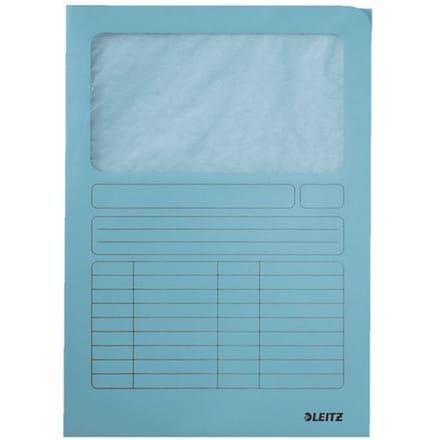 Leitz Window Folders A4 Blauw