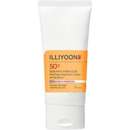 ILLIYOON Easy Wash Milde Gezinszonnebrandcrème SPF50+ PA++++ 80ml beige