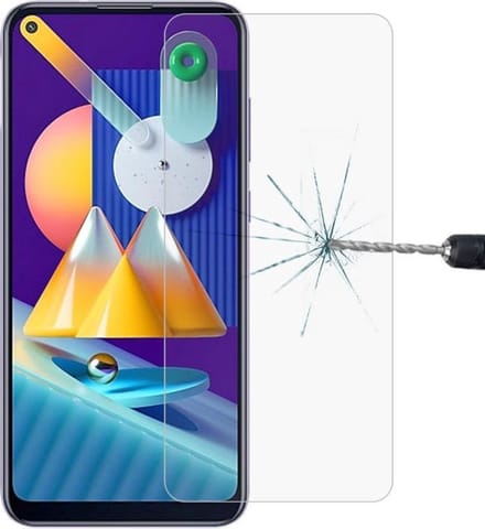 9H Glas Screenprotector Bescherm-Folie geschikt voor Samsung Galaxy A11