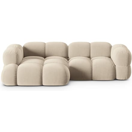 Hoekbank Loretto links velvet | Cosmopolitan Design