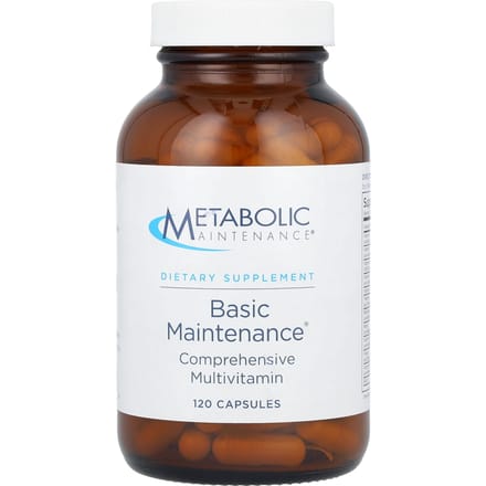 Metabolic Maintenance, Entretien de base, 120 capsules