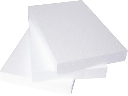 Foamblokken Set van 3 voor Knutselen, Modelleren en Bloemstukken - EPS Polystyreen Platen